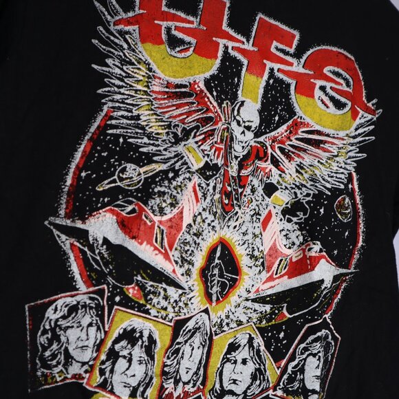 AUTHENTIC Vintage UFO 1970's Single Stitch Double Sided Rock Band Tour shirt - Picture 7 of 10